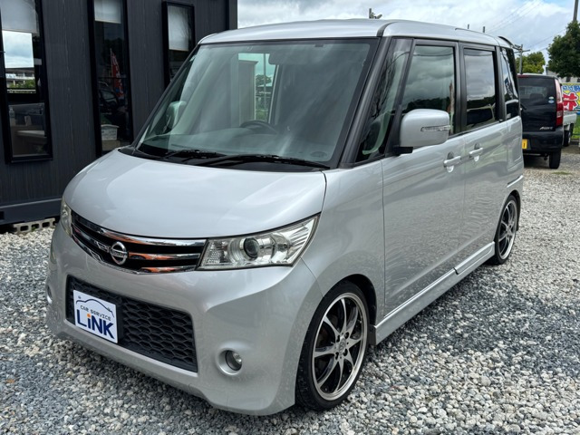 ルークス ハイウェイスター ターボ ブリッツ車高調 16インチアルミ