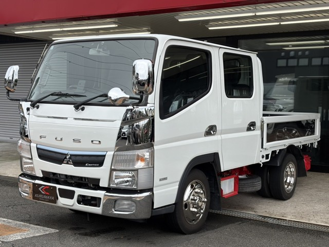 キャンター 3.0 全低床 ディーゼル ダブルキャブ ターボ カスタム車 ETC