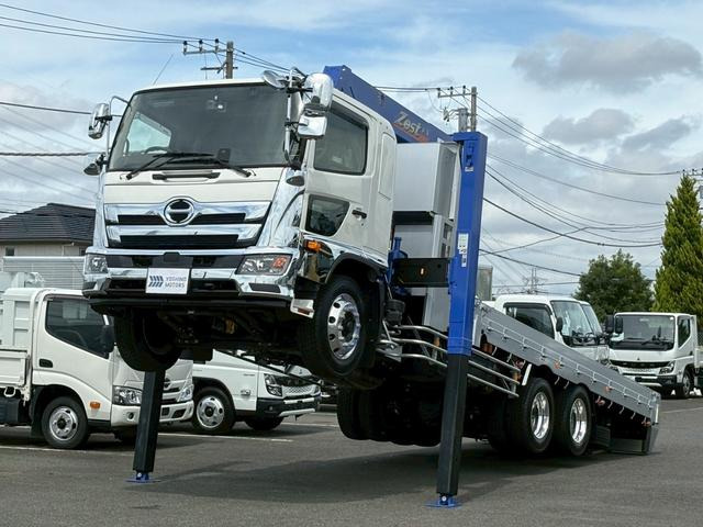 レンジャー クレーン付セルフ 未使用 増トン3軸