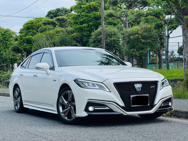 クラウン ハイブリッド 2.5 RS アドバンス ワンオナ車,全周囲カメラ,BSM,ETC