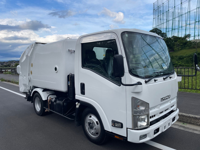 エルフ 塵芥車 2t回転式(ダンプ式)パッカー4.3㎥