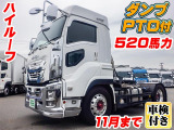ギガ トレーラーヘッド ダンプPTO付 車検付 K5195