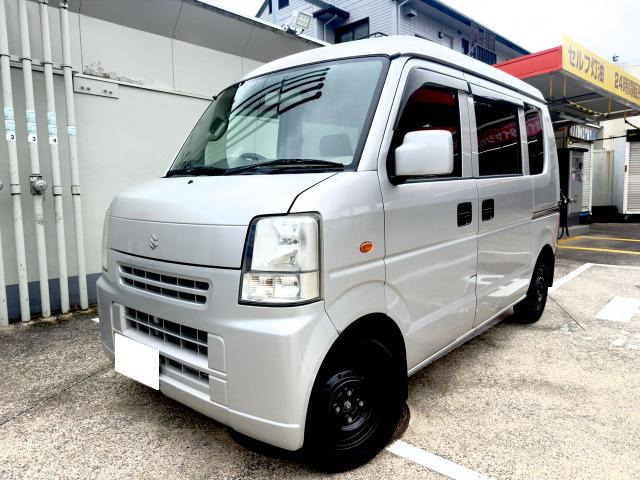 エブリイ ジョイン ターボ アップグレードパッケージ ハイルーフ 4WD HDDナビ ETC