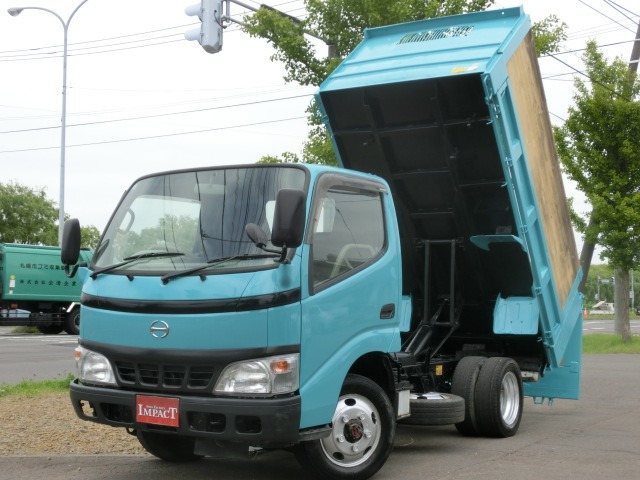 デュトロ  4.0 10尺ダンプ フルジャストロー ディーゼルターボ 4WD 2tダンプ