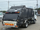 デュトロ 塵芥車 新明和 プレス式パッカー 連続作動