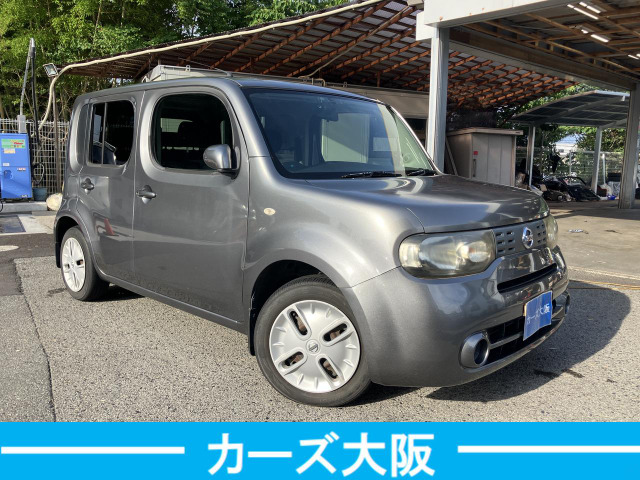 大阪　日産キュウブ 日産 キューブ 1.5 15X G プッシュスタート スマートキー ナビ の中古