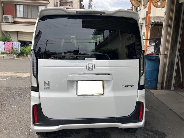 ホンダ N-BOXカスタム ターボ 9インチナビフルセグTV バックカメラ
