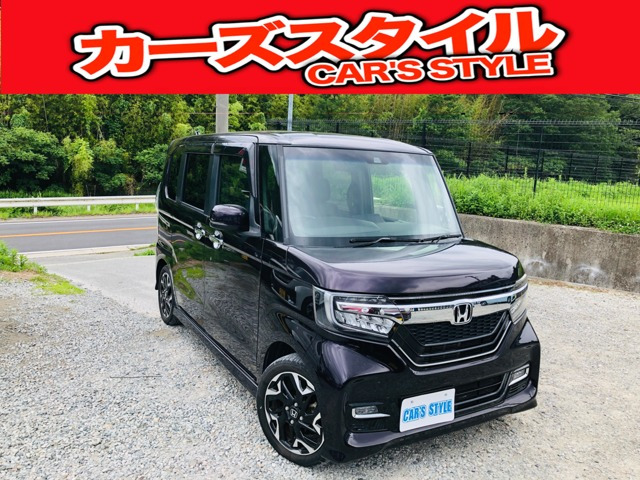 N-BOXカスタム G L ターボ ホンダセンシング ナビTV付きBluetooth付き