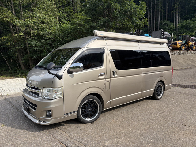 ハイエースバン 2.7 DX ワイド スーパーロング GLパッケージ ハイルーフ キャンピン...