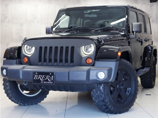 ラングラー アンリミテッド スポーツ 4WD 新品バッドフェイスグリル フルセグTV