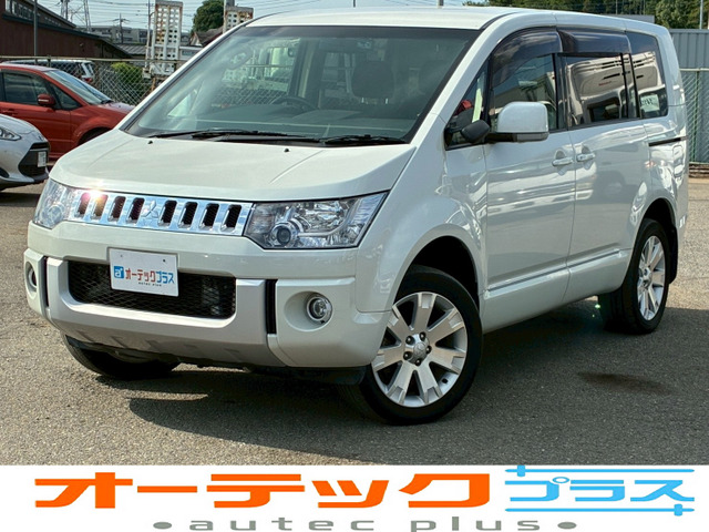 デリカD:5 2.2 D パワーパッケージ 4WD 両側電動ドア 社外ナビ バックモニター