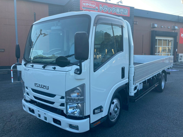 エルフ  2t積・平ボディ・ロング・全低床・AT車