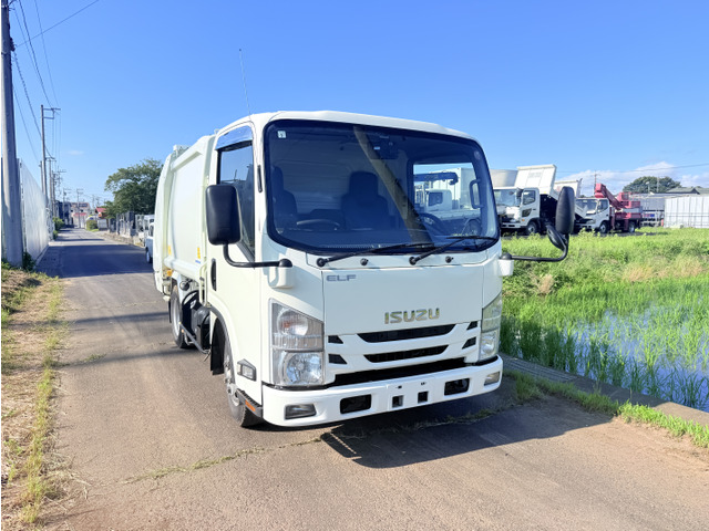 エルフ 塵芥車 パッカー車 新明和プレス式4.3立