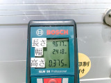 荷台寸法(cm) 長961&times;幅241&times;高37