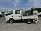 ダイナ  Wキャブ平ボディ積載1100㎏AT4WD