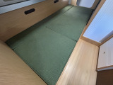二段ベッド下段です!寸法は195cm&times;77cmとなっております!