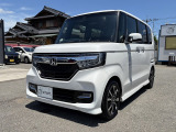 N-BOXカスタム G L ホンダセンシング 衝突軽減★純正ナビ/Bカメラ/電スラ