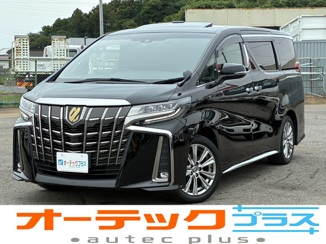 アルファード 2.5 S タイプゴールドII サンルーフ 後席モニター ハーフレザー