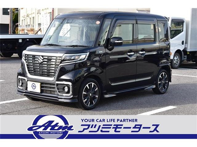 スペーシアカスタム ハイブリッド(HYBRID)  XSターボ メモリーナビ フルセグTV バッ...