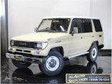 ランドクルーザープラド 3.0 SXワイド ディーゼル 4WD ホワイトレタータイヤ 社外足回