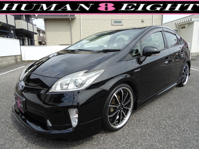 プリウス 1.8 S フルエアロ 19AW メモリーナビ