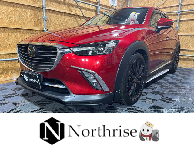 CX-3 1.5 XD ツーリング Lパッケージ 4WD エアロローダウン19インチ純ナビTVカメ