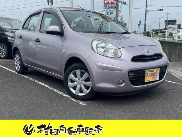 マーチ 1.2 12S Vパッケージ 禁煙車 車検2年付 ナビTV