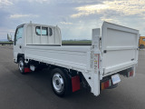 エルフ  平ボディー パワーゲート 準中型 4WD