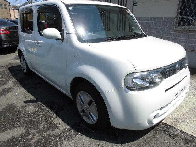 日産 キューブ 1.5 15X ナビ テレビ 前後ドラレコ イモビ の中古車詳細