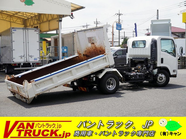 エルフ ローダー ダンプ ワイド 手動シート 3.75t積 三方開