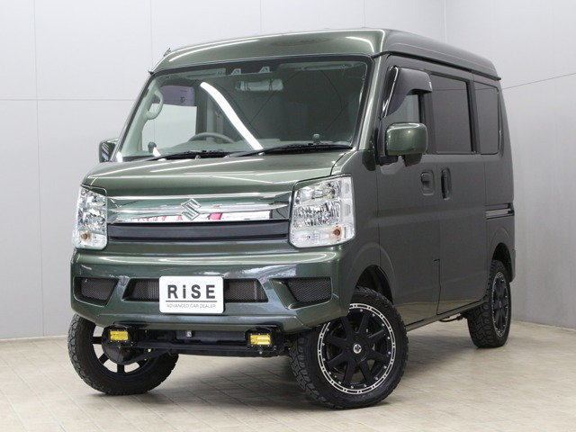 エブリイ ジョイン ターボ ハイルーフ 4WD RIDE R/Tタイヤ SDナビ Bカメ