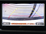 リアビューカメラを搭載、車庫入れや狭い場所での切り返しにも大変助かるアイテムです。