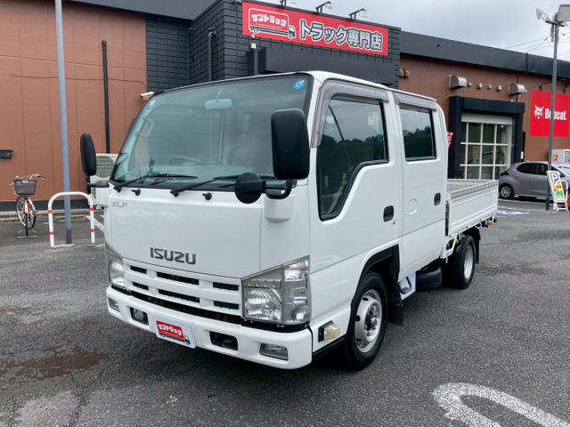 エルフ 1.5t積・Wキャブ・低床・AT車