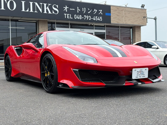 488ピスタ F1 DCT 正規ディーラー車 カーボンファイバー製