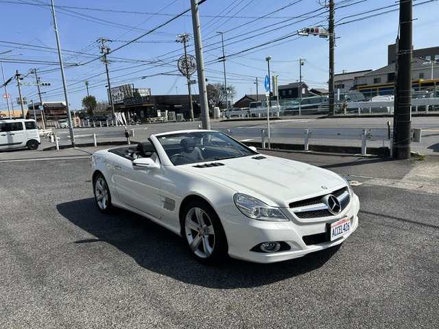 SLクラス SL350 グランドエディション 禁煙車・D車・黒革・記録簿8枚