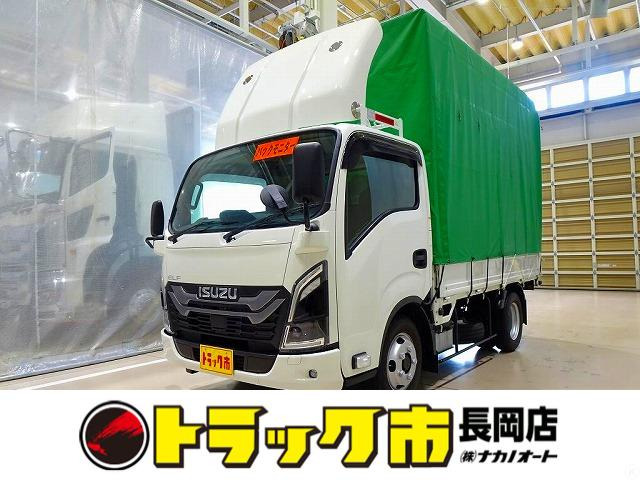 エルフ 3.0 フルフラットロー ディーゼル 2t 標準 幌付 平ボデー
