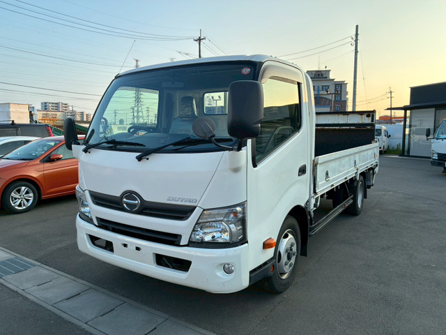 デュトロ 標準ロング 平ボディ パワーゲート車