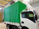 荷台内寸:311&times;162&times;229 リアカーテン式 左右サイドファスナー付 幌枠脱着不可