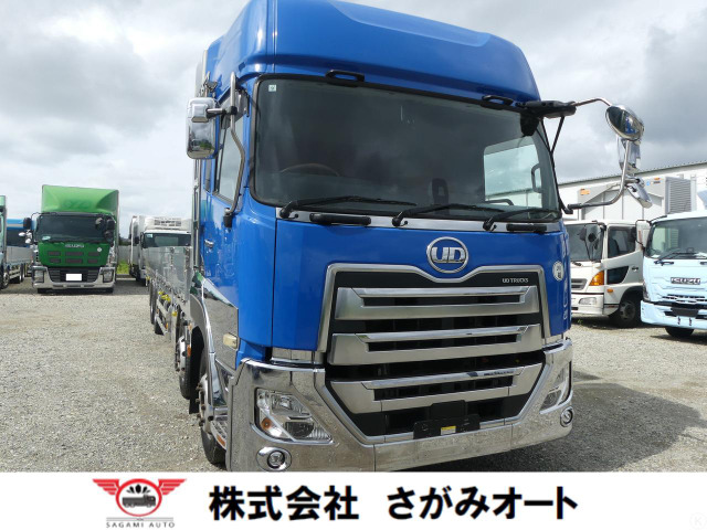 クオン 平ボディ 14.4t ナビ ETC【225】
