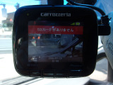 カロッツェリア製ドライブレコーダー。