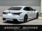 LS 500h Fスポーツ サンルーフ TRDエアロ&マフラー 赤革