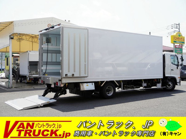 レンジャー 冷蔵冷凍車 4t ワイド ベッド付 低温 格納ゲート