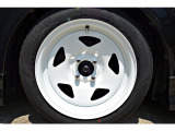新品!ESB!TC01ホワイトホイール!15インチ新品タイヤ!こだわりのセッティングになっております!