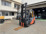 トヨタL&F エンジンフォークリフト ハイマスト4.5m 2.5トン オートマ