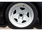 新品!ESB!TC01ホワイトホイール!15インチ新品タイヤ!こだわりのセッティングになっております!