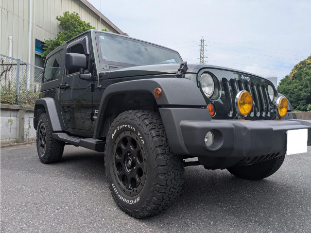 ラングラー スポーツ ハードトップ 4WD ディーラー車・スポーツ・ダークグリーン