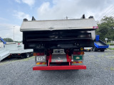 車両後面:三菱ふそうスーパーグレートロングハイルーフダンプ!! 平成26年車//積載9400㎏//荷台6500//車検R8.12迄/オートコボレーン/F7/ETC/カーナビ/ドラレコ/TV 他