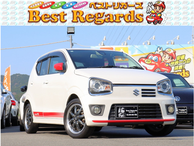 アルト ターボRS 検9.8 6.3Mキロ 社外ナビ ETC