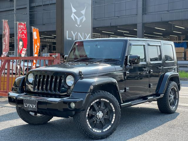 ラングラー アンリミテッド スポーツ 4WD ナビ TV 禁煙車 ETC 社外マフラー