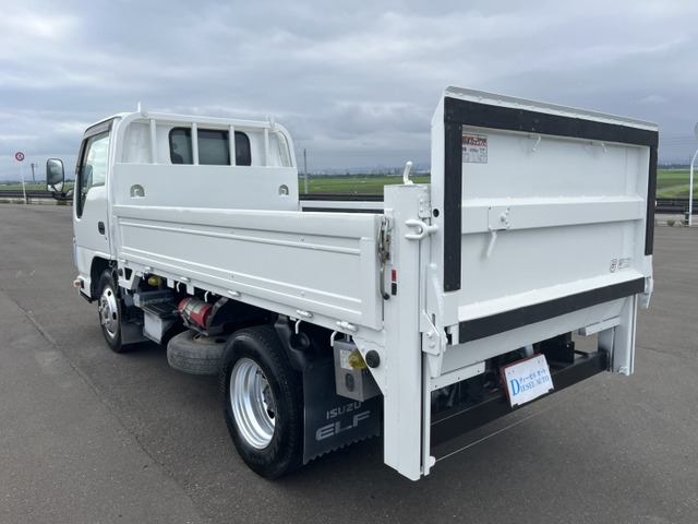 いすゞ エルフ 平ボディー パワーゲート 床板鉄板 の中古車詳細